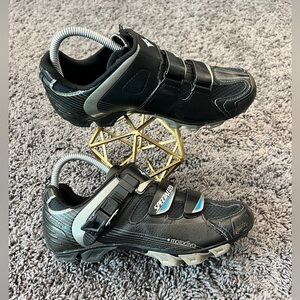 Specialized Women’s Motodiva MTB Shoes - Black Blue Clip In - EU 38 US 7.5